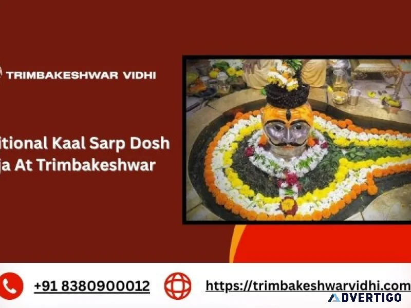 Traditional kaal sarp dosh puja at trimbakeshwar