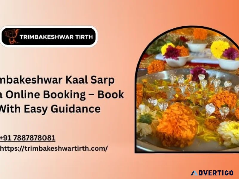 Trimbakeshwar kaal sarp pooja online booking book with easy gu