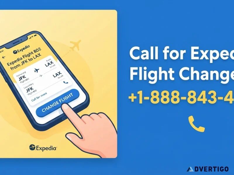 Expedia flight change service