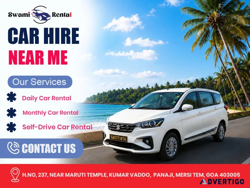 Car hire near me for city explorers