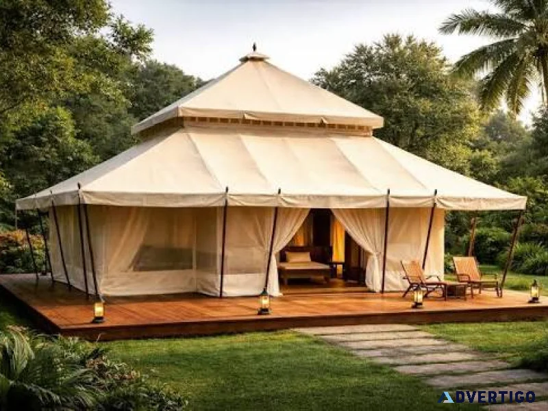 Resort tent manufacturer luxury glamping tents jai mata di h