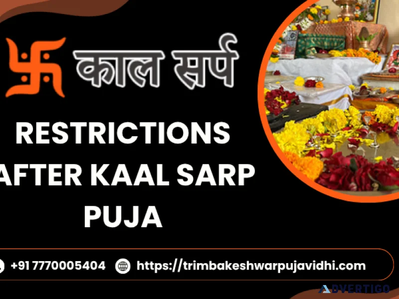 Know kaal sarp dosh nivaran puja rules before booking