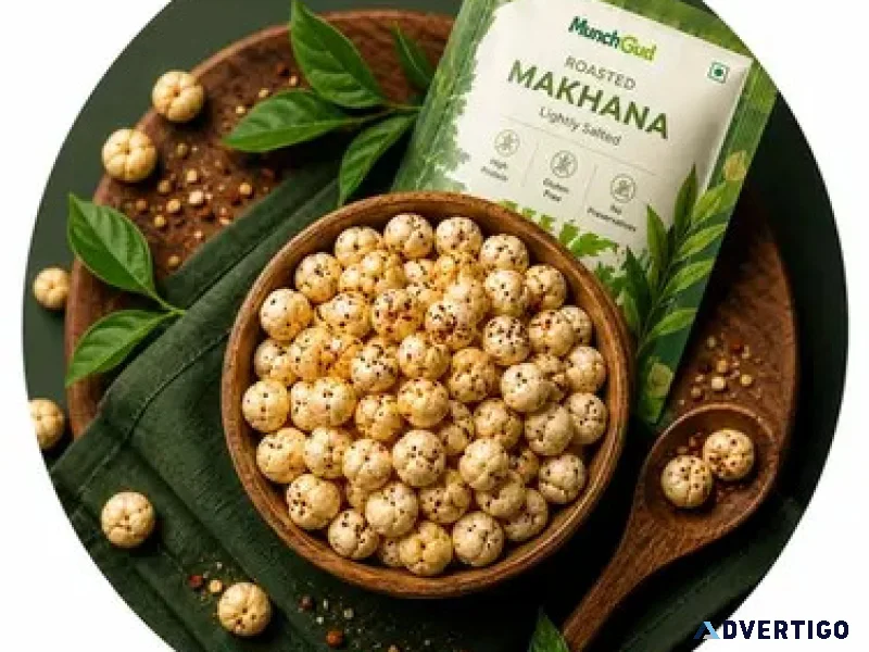 Munchgud munch gud feel gud premium makhana snacks
