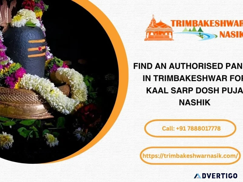 Find an authorised pandit in trimbakeshwar for kaal sarp dosh pu