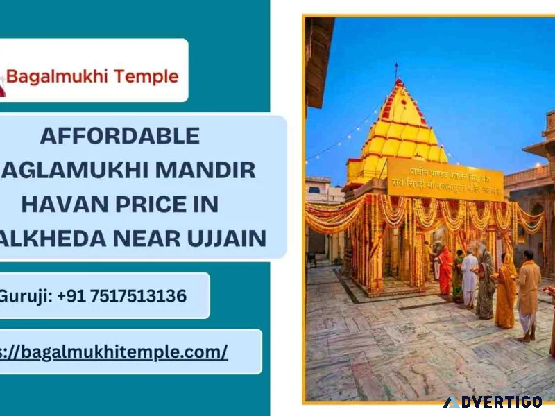 Affordable baglamukhi mandir havan price in nalkheda near ujjain