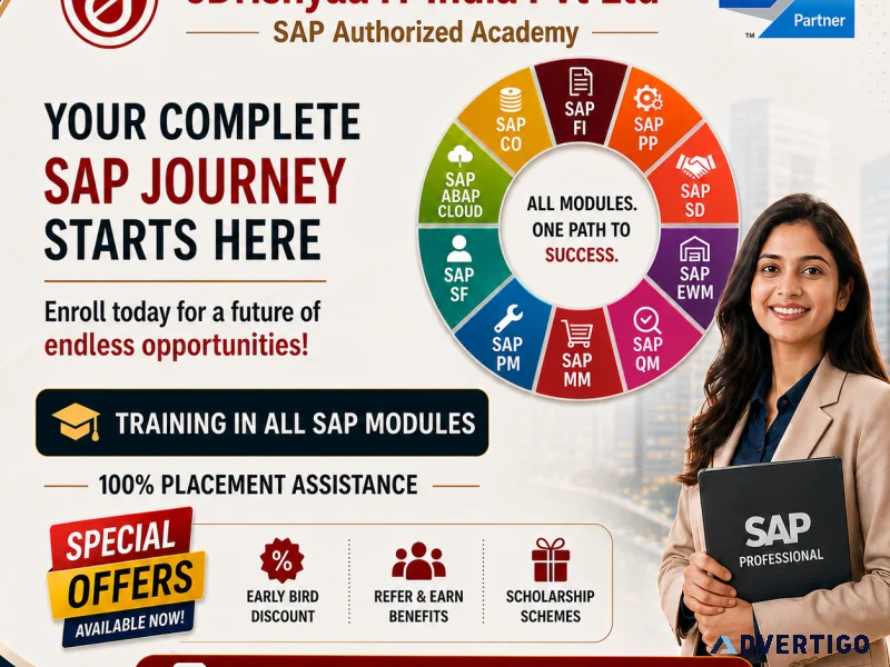 Start your career with sap free guidance available