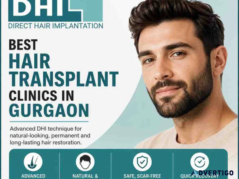 Best hair transplant clinics in gurgaon dhi india