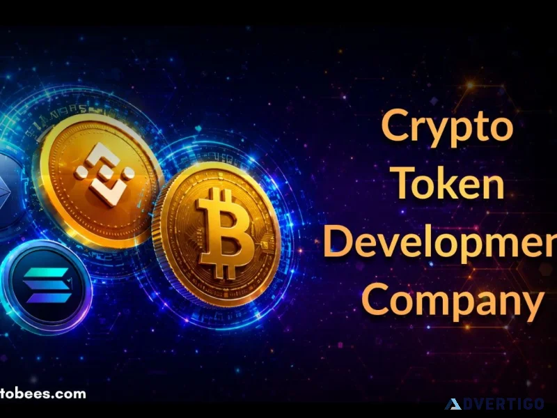 Top crypto token development company for blockchain projects