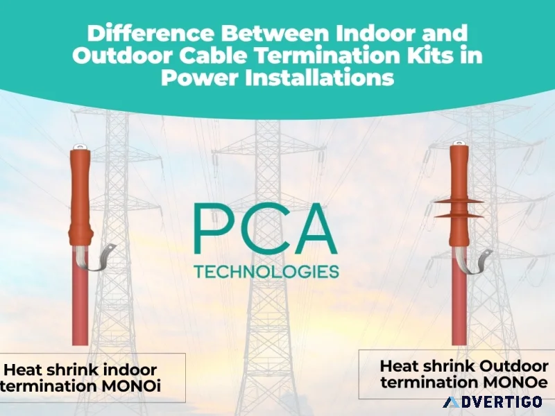 Indoor vs outdoor cable termination kits