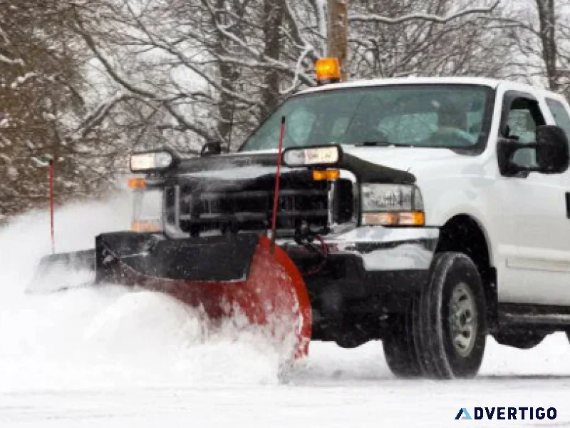 Professional snow removal services in taylor mi