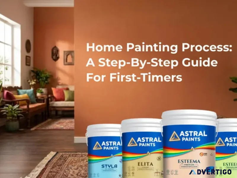 Home Painting Process A Step by Step Guide for First Timers