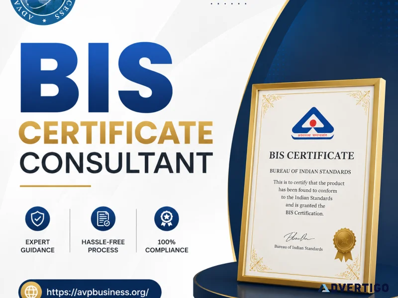 Bis certificate consultant near me