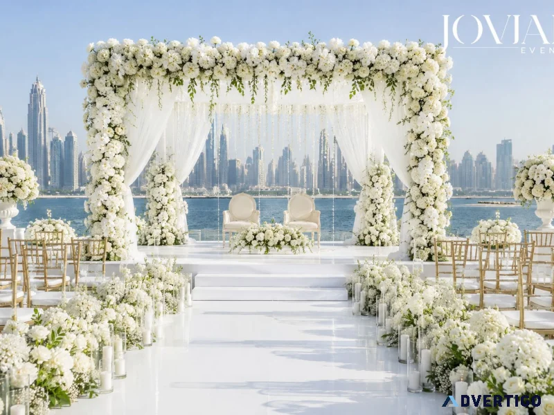 Creating magical and luxury wedding experiences across dubai wit