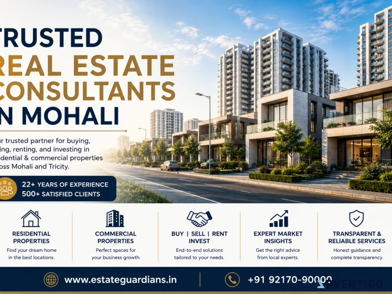 Trusted real estate consultants in mohali estate guardians