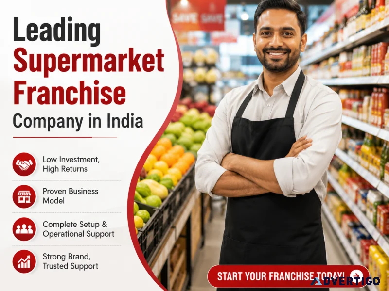Leading supermarket franchise company in india