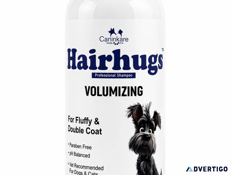 Hairhugs volumizing shampoo for dog and cat