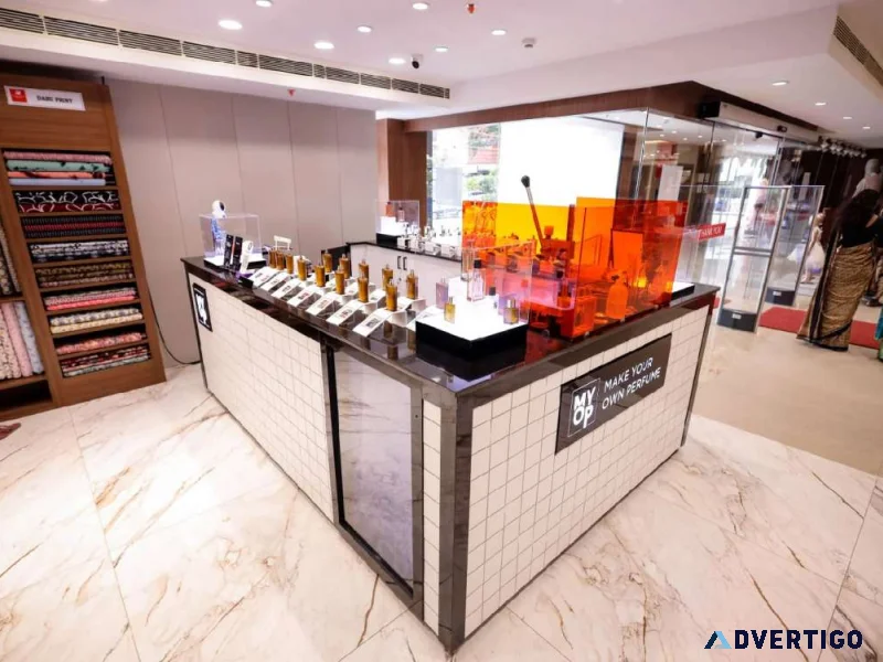 Mumbai mall kiosk manufacturer for new product launches