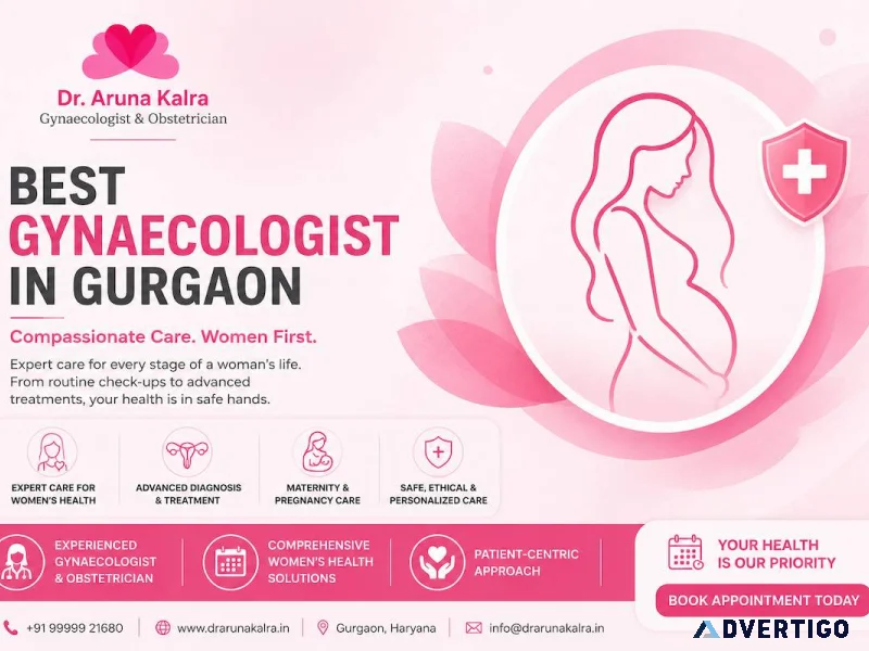 Experienced gynaecologist for womens health in gurgaon