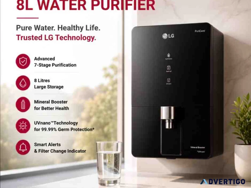 Buy lg ww184etb 8l rouvuf water purifier amba lg