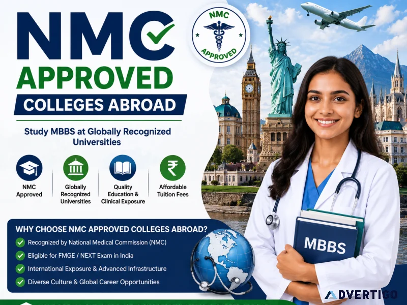Explore nmcapproved medical colleges abroad for mbbs
