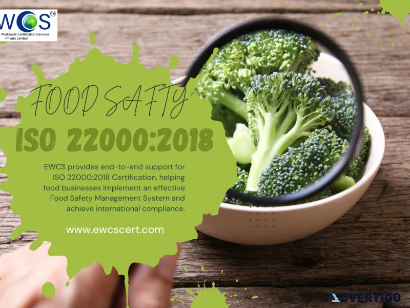 Iso 22000 certification body in india iso 220002018