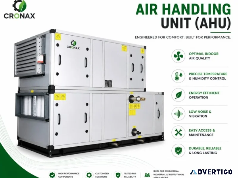 Air handling unit ahu hvac solutions