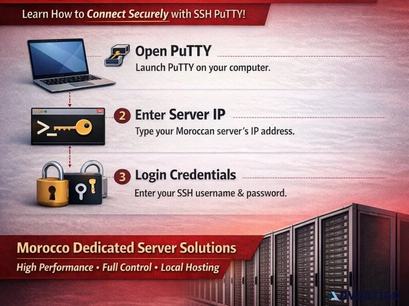 How to login to your dedicated server easily using ssh putty