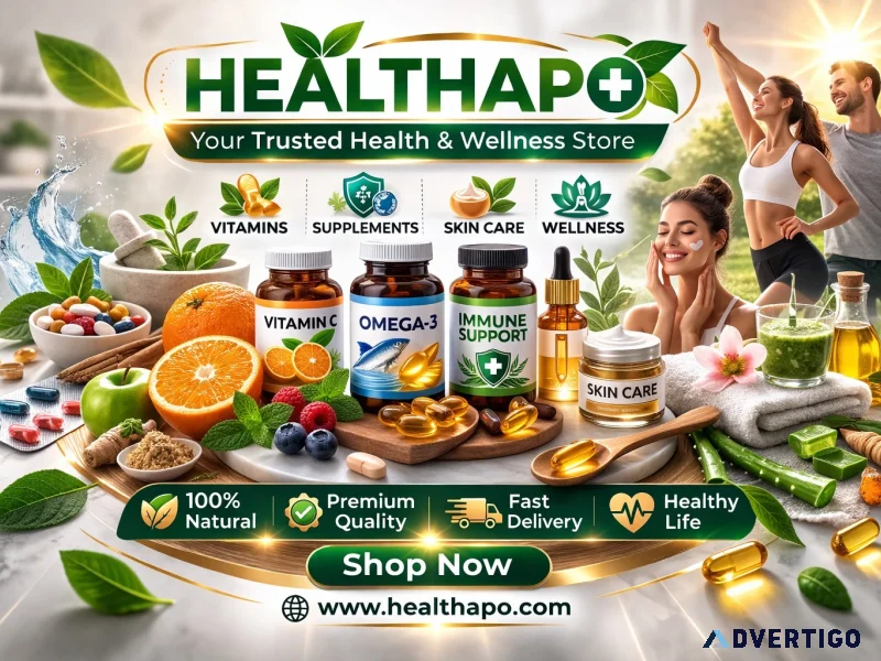 Healthapo your reliable online store for health wellness