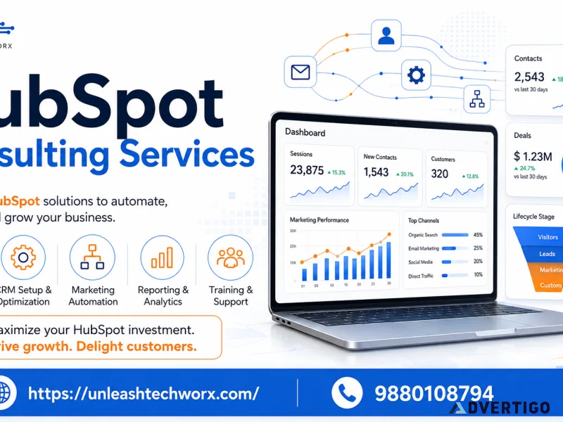 Hubspot consulting services expert solutions to maximize your