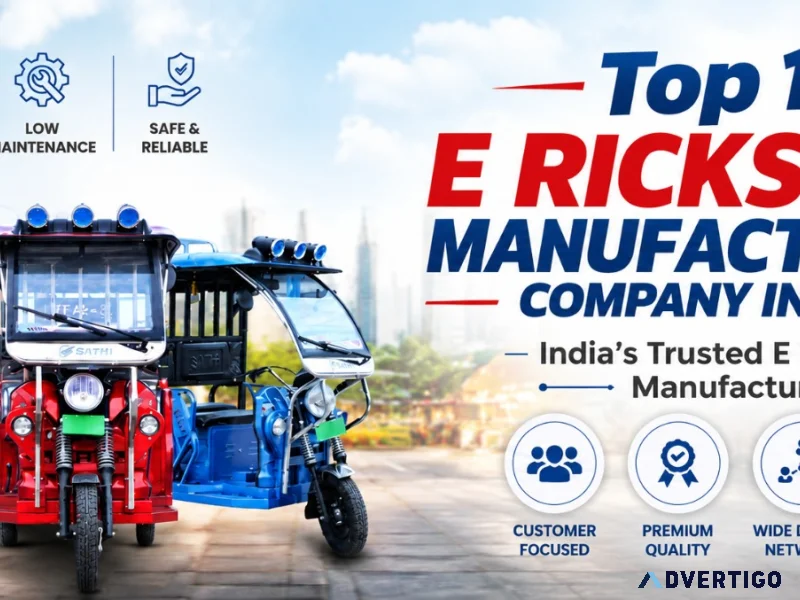 Top 10 e rickshaw manufacturer in india