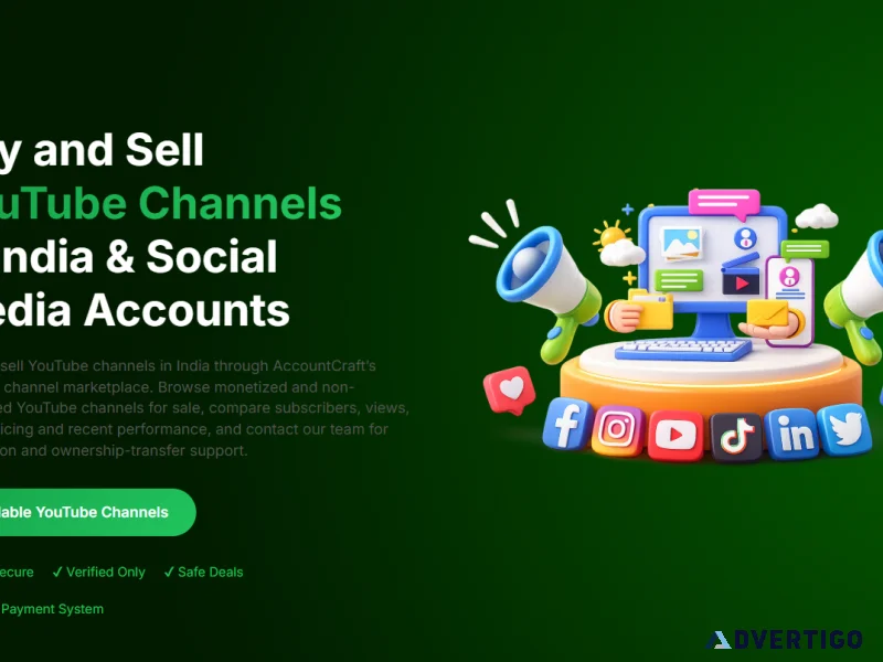 Buy sell youtube channels