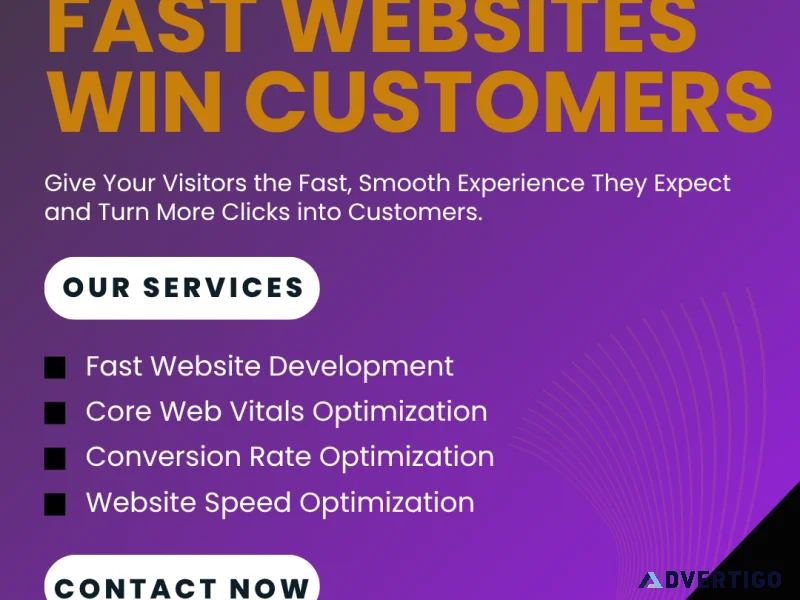 Fast websites win customers