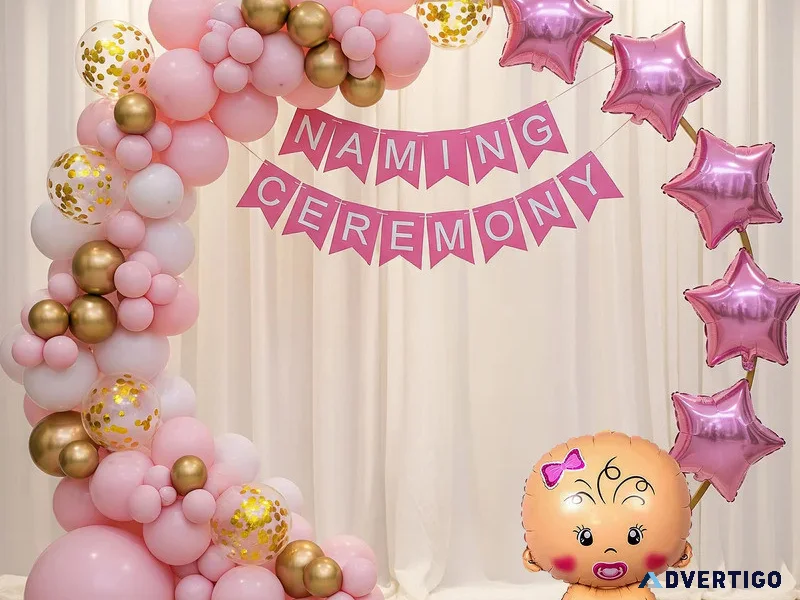 Baby welcome decoration