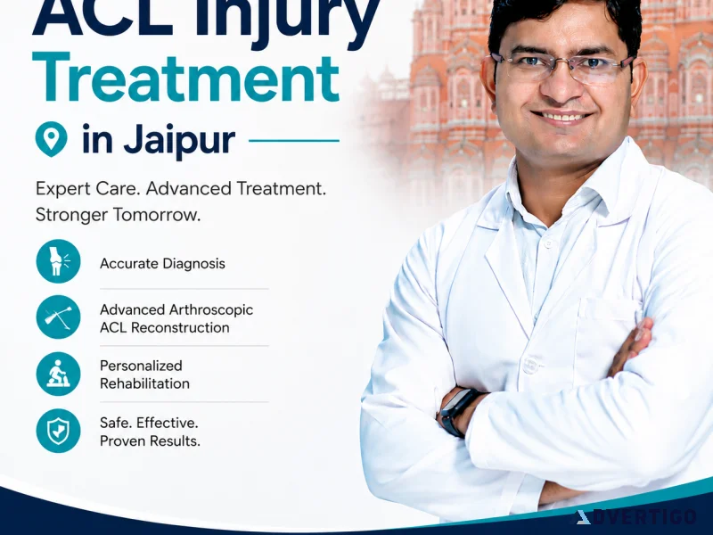 Get acl injury treatment in jaipur dr rajat jangir