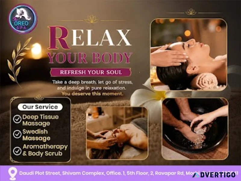 Relax massage spa for wellness