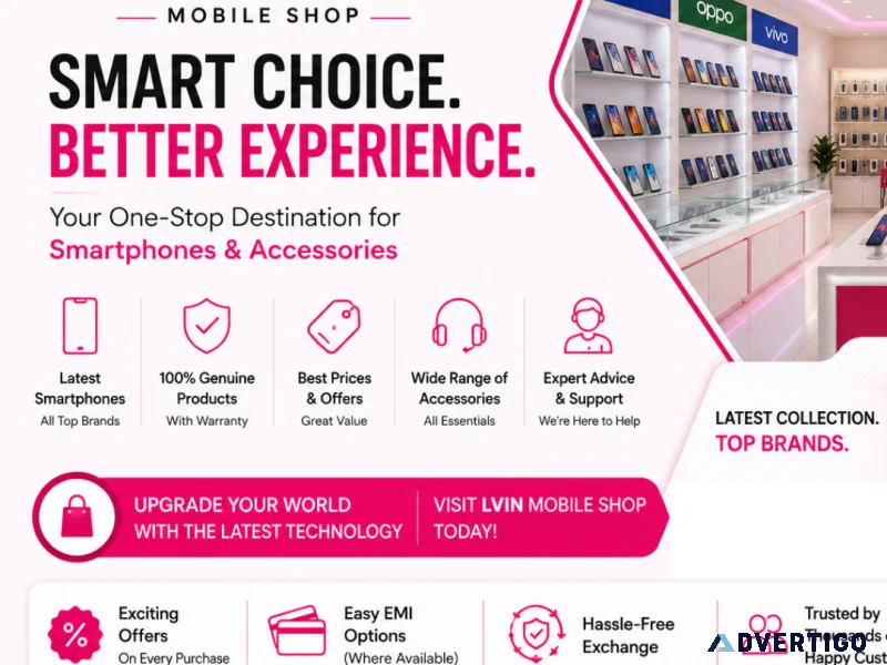 Buy latest smartphones from the best mobile store in aligarh