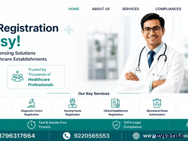 हेल्थकेयर रजिस्ट्रेशन �