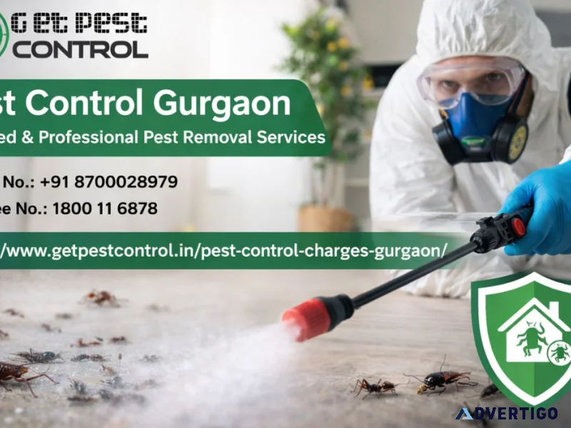 Pest control charges in gurgaon starting at 900 book expert