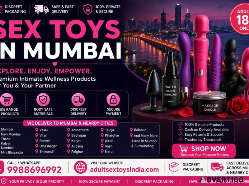 Premium intimate wellness products in mumbai discreet delivery