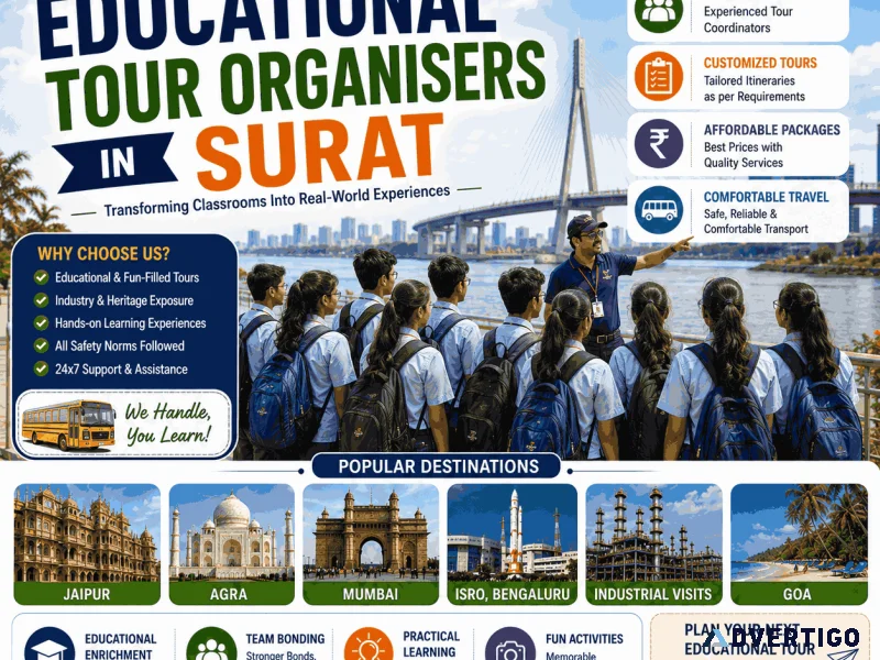 Educational tour organisers in surat creating inspiring learnin