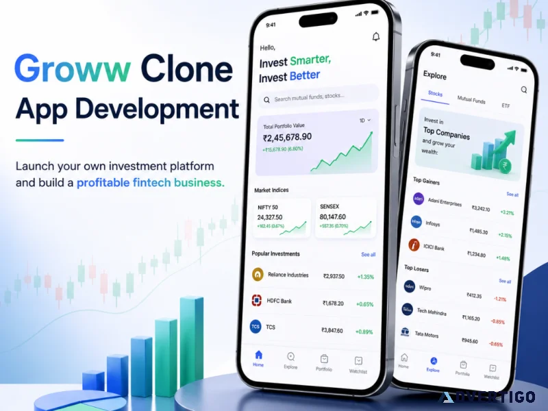 Frictionfree growwstyle investing app development for modern f