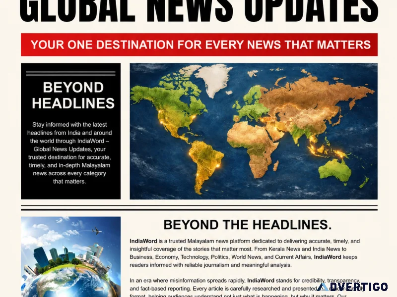 Where global news updates come first