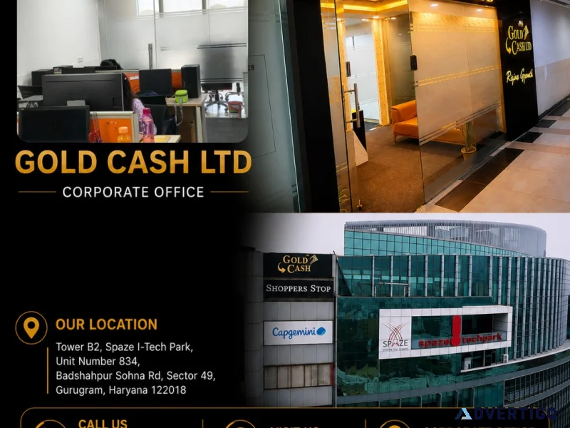 Turn your old gold into instant cash with goldcash
