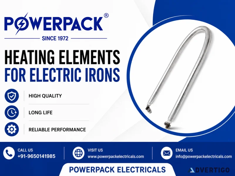 Who manufactures highquality heating elements for electric iron