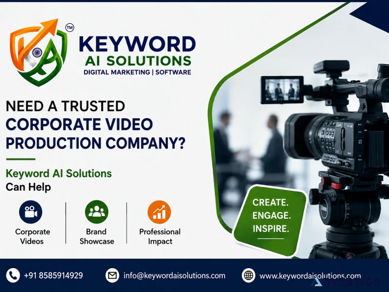 Need a trusted corporate video production company keyword ai so