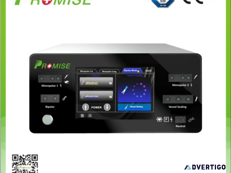Promise s400 400w multifunctional electrosurgical unit