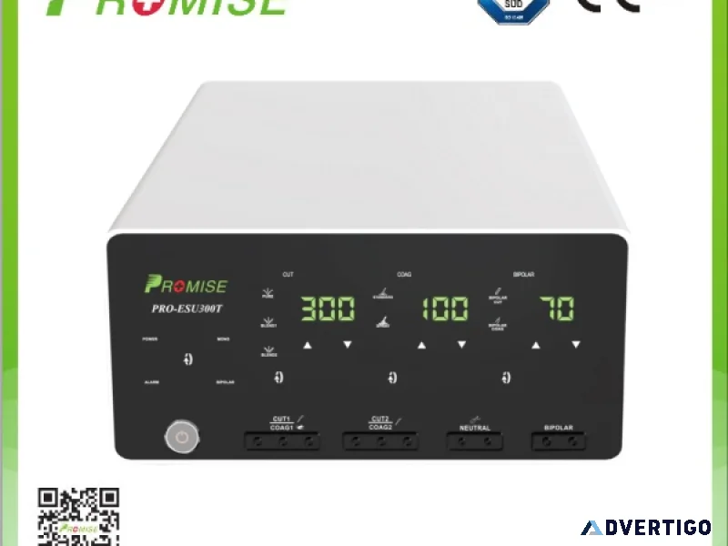 Promise proesu300t nextgen 300w electrosurgical unit