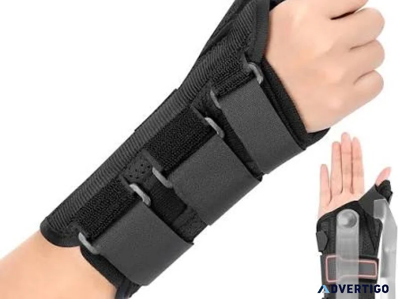 Adjustable thumb braces for men women