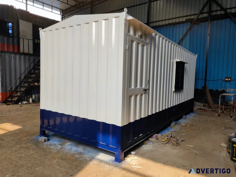 Custom office cabin for construction sites commercial projects