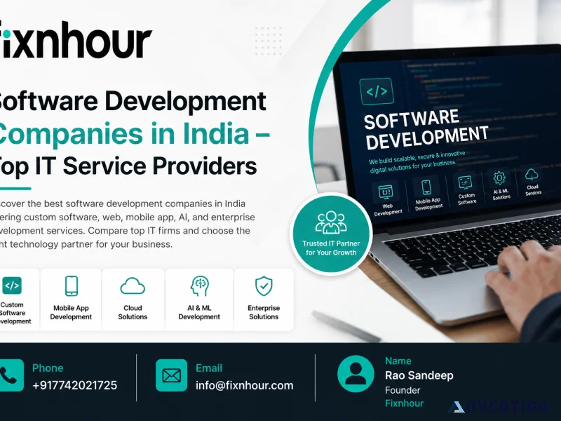 Software development companies in india top it service provide